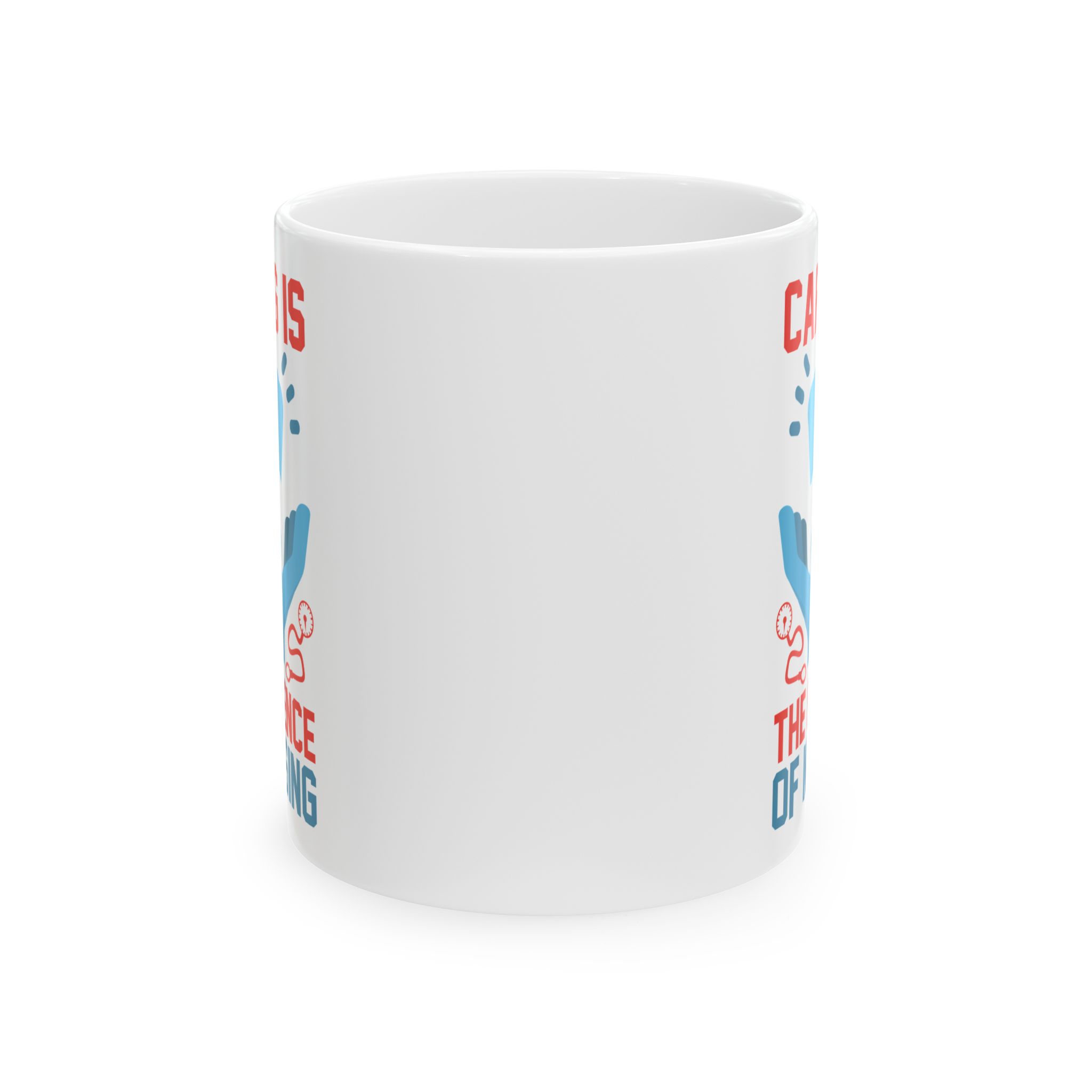 Caring Is The Essence Of Nursing – Medical Coffee Mug – 11oz/15oz Ceramic Mug - Image 2