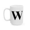 12835628998332037107_2048-1.jpeg Letter W Monogram Mug – Initial Alphabet Coffee Mug – 11oz/15oz Ceramic Mug