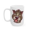 12848444603761831855_2048.jpeg Pit Bull Face Sticker Dog Lover Mug – Cute Cartoon Puppy Coffee Mug – 11oz/15oz Ceramic Mug