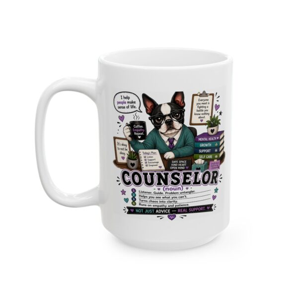 12917594856633068025_2048.jpeg Counselor Noun Not Just Advice Real Support Mug – Career Gift Coffee Mug – 11oz/15oz Ceramic Mug