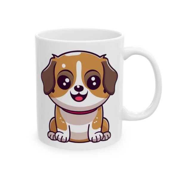 12953735749856774216_2048.jpeg Big Eyed Beagle Puppy Dog Lover Mug – Cute Cartoon Puppy Coffee Mug – 11oz/15oz Ceramic Mug