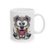 12986331366156990619_2048.jpeg Wide-Eyed Cartoon Puppy Dog Lover Mug – Cute Cartoon Puppy Coffee Mug – 11oz/15oz Ceramic Mug