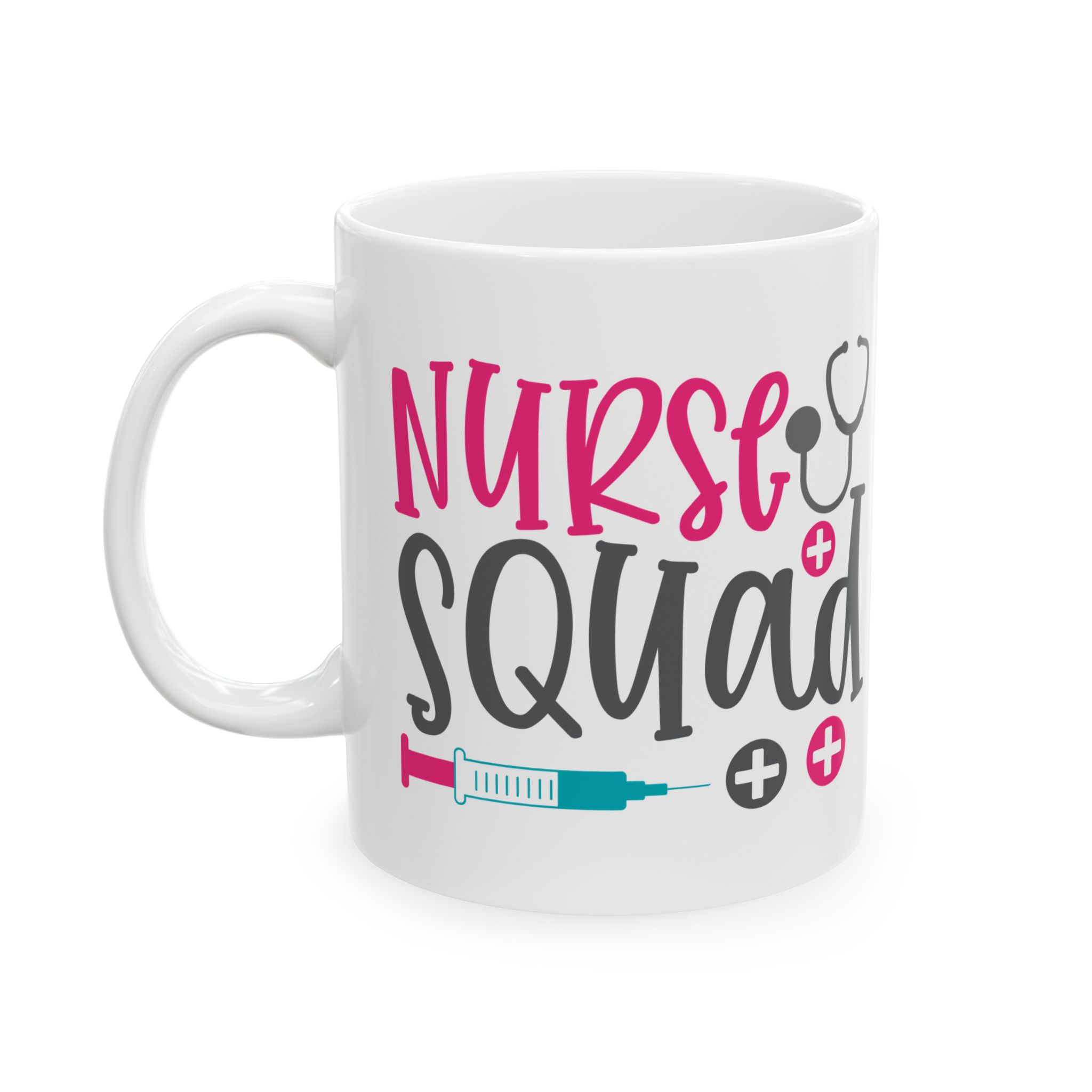 Nurse Squad – Medical Coffee Mug – 11oz/15oz Ceramic Mug - Image 3