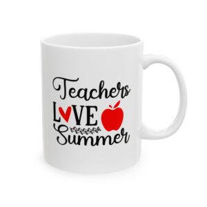 Funny Teacher Coffee Mug – Gift for Teacher – (11oz/15oz) Ceramic Mug