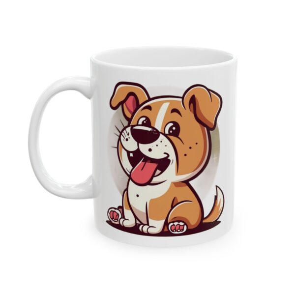 13113934899395140305_2048.jpeg Smiling Beagle Pup Dog Lover Mug – Cute Cartoon Puppy Coffee Mug – 11oz/15oz Ceramic Mug