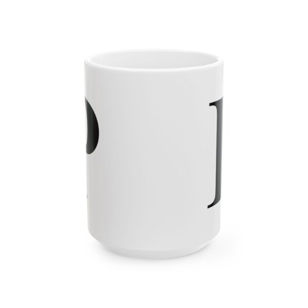 13119456089537634645_2048.jpeg Letter P Monogram Mug – Initial Alphabet Coffee Mug – 11oz/15oz Ceramic Mug