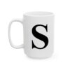 13234541183578657488_2048.jpeg Letter S Monogram Mug – Initial Alphabet Coffee Mug – 11oz/15oz Ceramic Mug