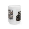 13251941101026624192_2048.jpeg Running on Caffeine Sarcasm and Questionable Decisions Funny Coffee Mug – Coffee Lover Gift – 11oz/15oz Ceramic Mug