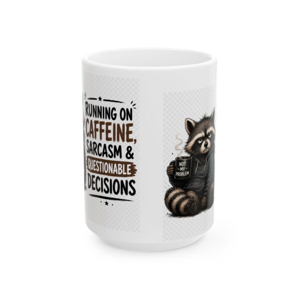 13251941101026624192_2048.jpeg Running on Caffeine Sarcasm and Questionable Decisions Funny Coffee Mug – Coffee Lover Gift – 11oz/15oz Ceramic Mug