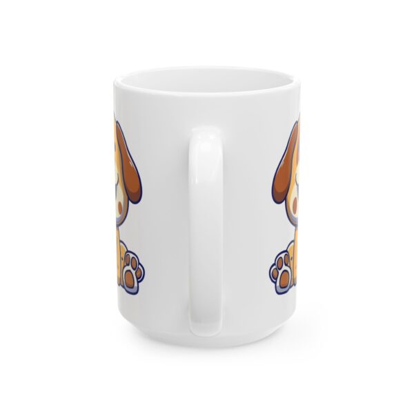 13271731438860862470_2048.jpeg Smiling Puppy with Paws Up Dog Lover Mug – Cute Cartoon Puppy Coffee Mug – 11oz/15oz Ceramic Mug