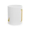 13358532487129343850_2048-1.jpeg Gold Letter L Monogram Mug – Gold Initial Alphabet Coffee Mug – 11oz/15oz Ceramic Mug