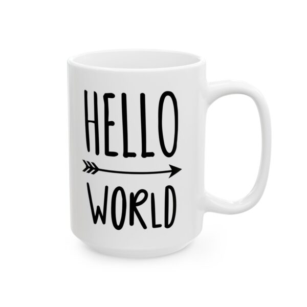 13358707914211873288_2048.jpeg Hello World Mug – Funny Gift Coffee Mug – 11oz/15oz Ceramic Mug