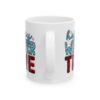 Happy Winter Time Plaid Winter Mug – Cozy Winter Coffee Mug – 11oz/15oz Ceramic Mug