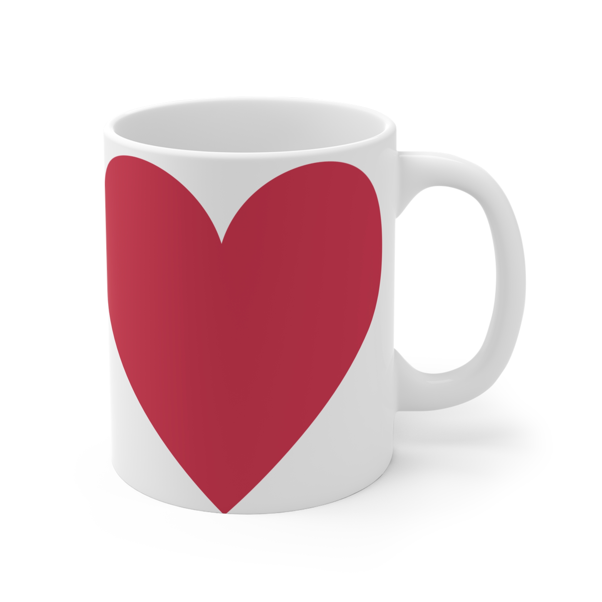 Mug — "You Are Literally the Only Person I Like" Heart Love Coffee Cup - Image 3