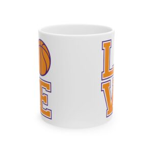 13671745394368529688_2048.jpeg Love Basketball Stacked Basketball Mug – Basketball Fan Coffee Mug – 11oz/15oz Ceramic Mug