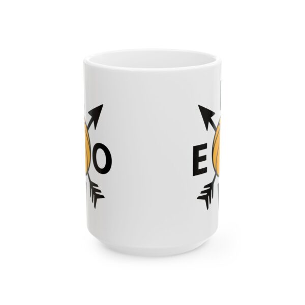 Love Basketball Arrows Basketball Mug – Basketball Fan Coffee Mug – 11oz/15oz Ceramic Mug
