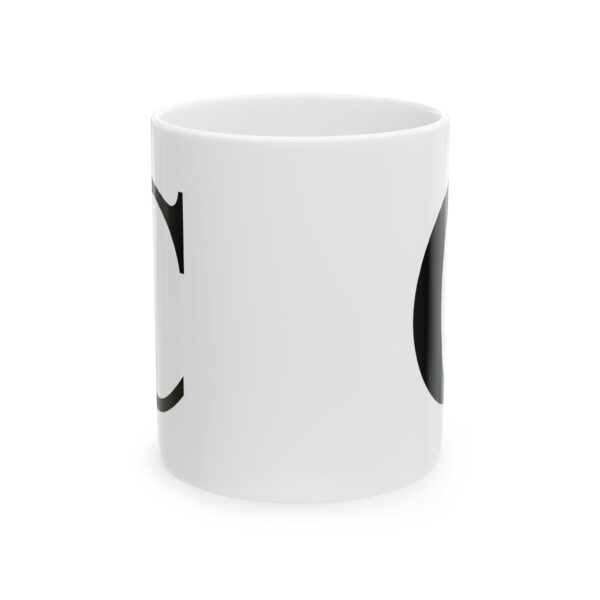 13997361863657209885_2048-1.jpeg Letter C Monogram Mug – Initial Alphabet Coffee Mug – 11oz/15oz Ceramic Mug