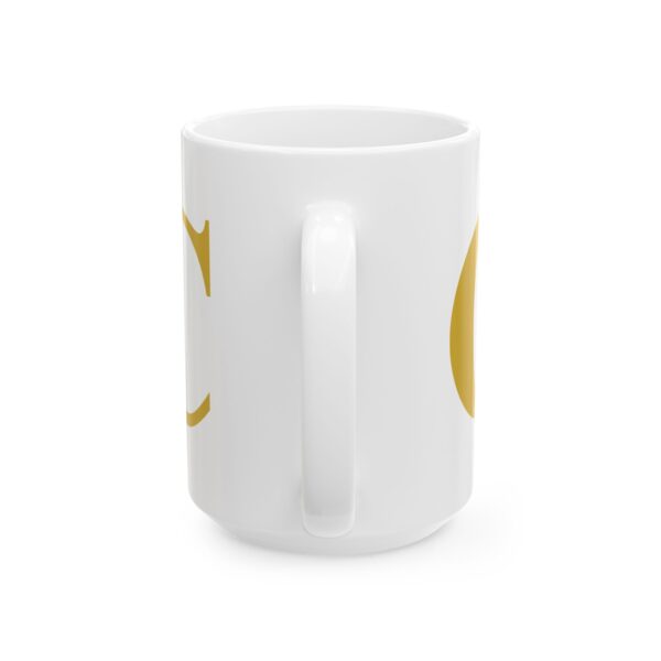 13997925086998395981_2048-1.jpeg Gold Letter C Monogram Mug – Gold Initial Alphabet Coffee Mug – 11oz/15oz Ceramic Mug