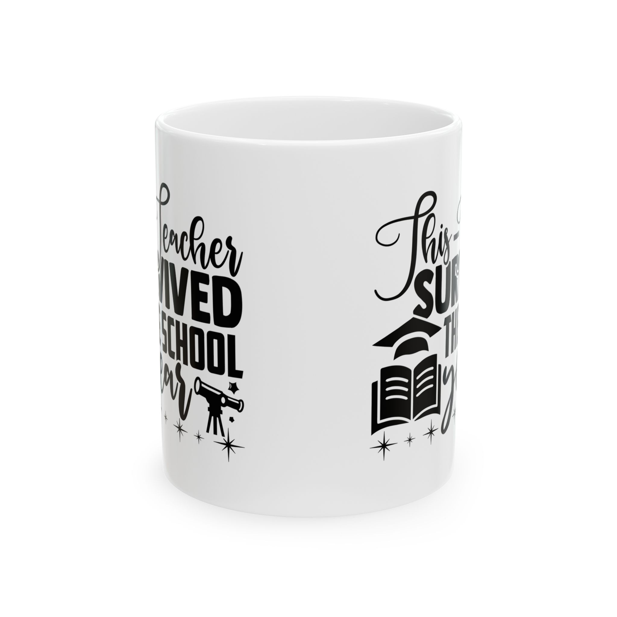 Funny Teacher Coffee Mug – Gift for Teacher – (11oz/15oz) Ceramic Mug - Image 2