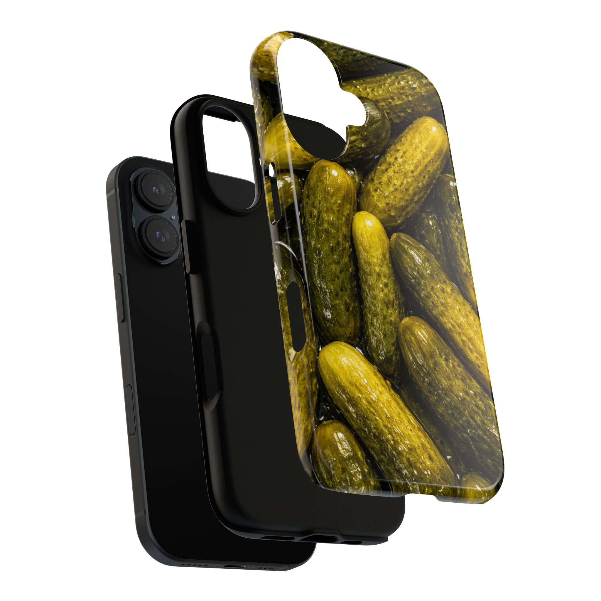 Pickle Pattern Google Pixel Phone Case — Funny Gherkin Protective Cover - Image 39