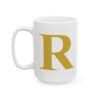142176310471693462_2048-1.jpeg Gold Letter R Monogram Mug – Gold Initial Alphabet Coffee Mug – 11oz/15oz Ceramic Mug