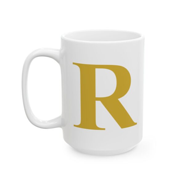 142176310471693462_2048-1.jpeg Gold Letter R Monogram Mug – Gold Initial Alphabet Coffee Mug – 11oz/15oz Ceramic Mug