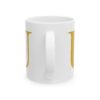 14222726755648376198_2048.jpeg Gold Letter U Monogram Mug – Gold Initial Alphabet Coffee Mug – 11oz/15oz Ceramic Mug