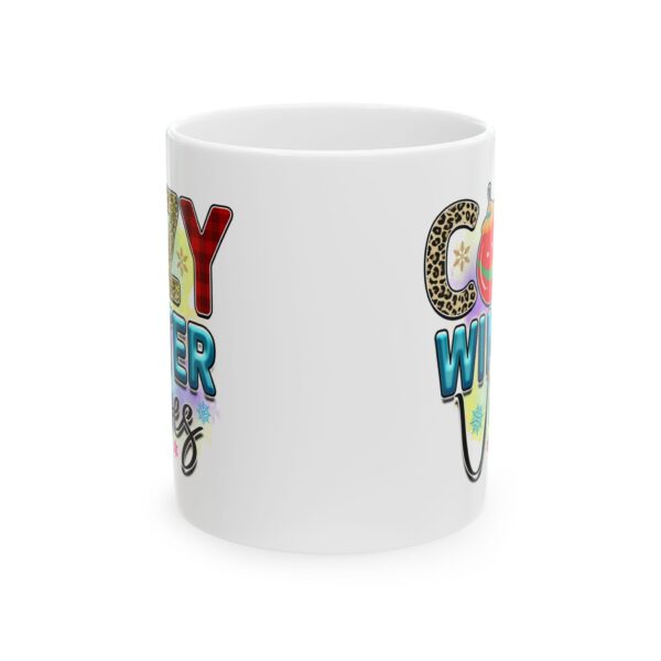 14240346075134962873_2048.jpeg Cozy Winter Vibes Colorful Winter Mug – Cozy Winter Coffee Mug – 11oz/15oz Ceramic Mug