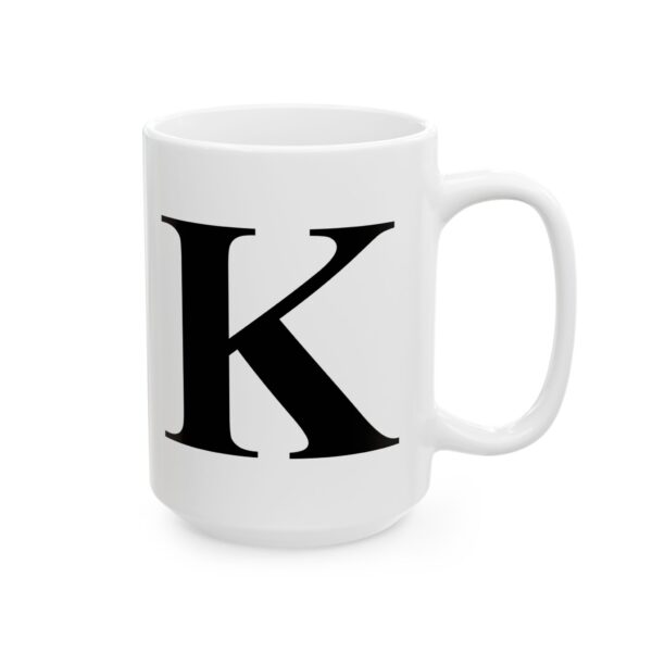 1424990323334751566_2048-1.jpeg Letter K Monogram Mug – Initial Alphabet Coffee Mug – 11oz/15oz Ceramic Mug