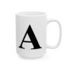 14252478249142240234_2048-1.jpeg Letter A Monogram Mug – Initial Alphabet Coffee Mug – 11oz/15oz Ceramic Mug