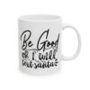 14551044429817671125_2048-1.jpeg Be Good or I Will Text Santa Mug – Funny Gift Coffee Mug – 11oz/15oz Ceramic Mug
