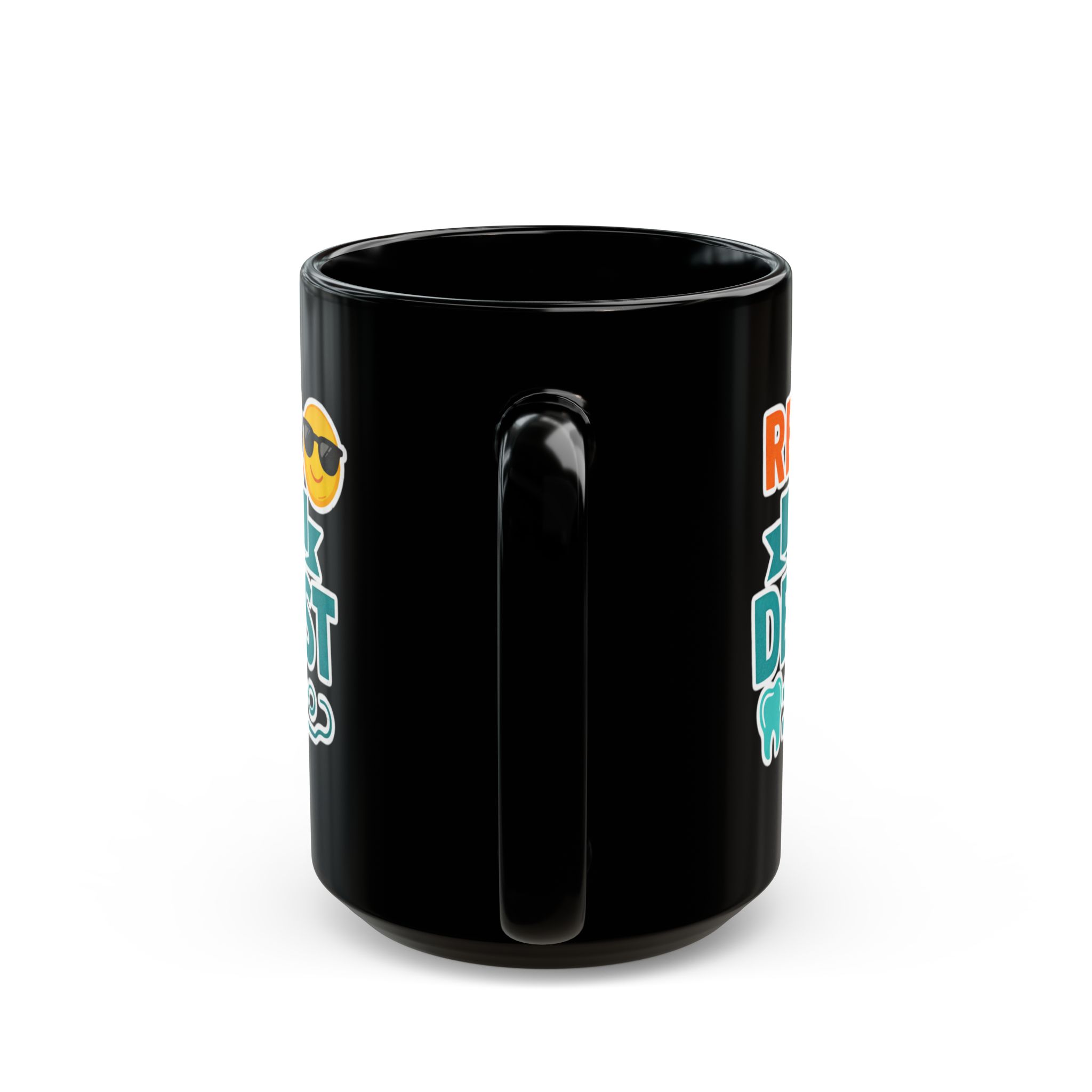 Dentist Coffee Mug — "Relax I'm a Dentist" Black Ceramic Mug (11oz/15oz) - Image 9