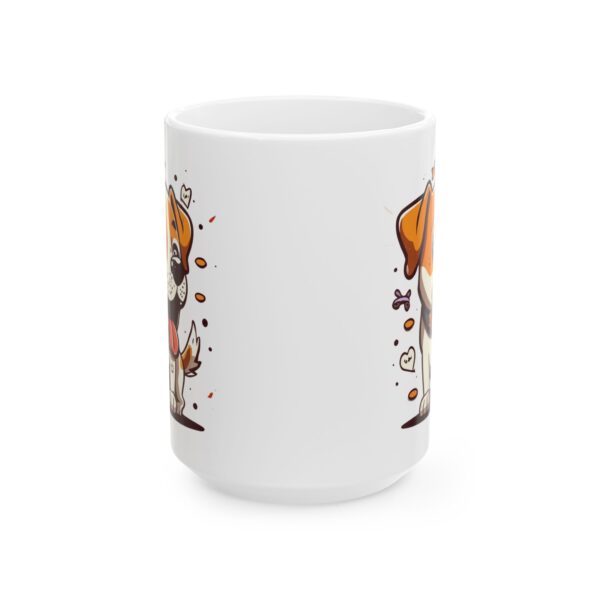 14611904895846617988_2048.jpeg Happy Beagle Puppy Dog Lover Mug – Cute Cartoon Puppy Coffee Mug – 11oz/15oz Ceramic Mug