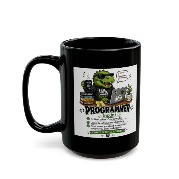14683640949373188794_2048.jpeg Programmer Noun Powered by Coffee and Curiosity Mug – Career Gift Coffee Mug – 11oz/15oz Ceramic Mug