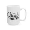 14723258797482472425_2048.jpeg Snuggle Weather Snowflakes Winter Mug – Cozy Winter Coffee Mug – 11oz/15oz Ceramic Mug