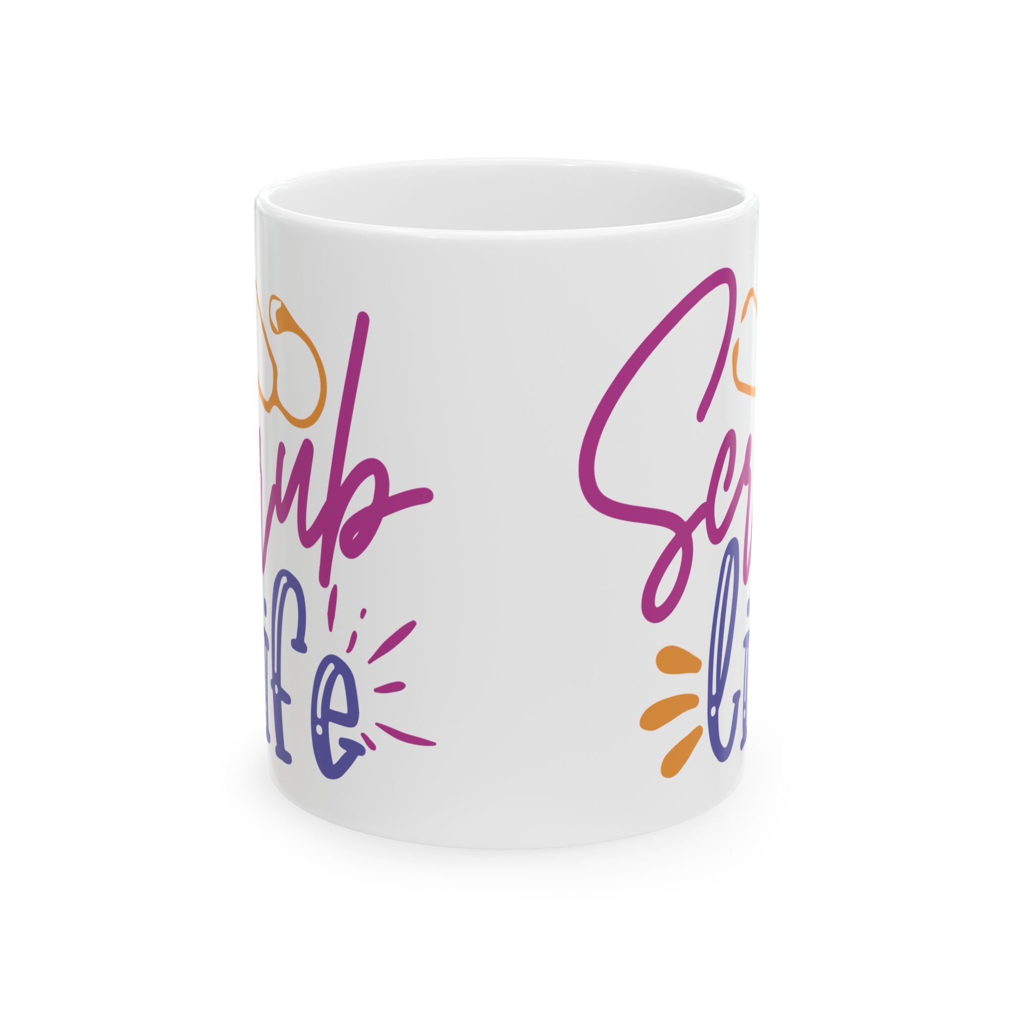 Scrub Life – Medical Coffee Mug – 11oz/15oz Ceramic Mug - Image 2
