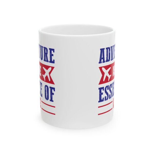 Adventure Is the Essence of Life Pilot Mug – Aviation Gift Coffee Mug – 11oz/15oz Ceramic Mug