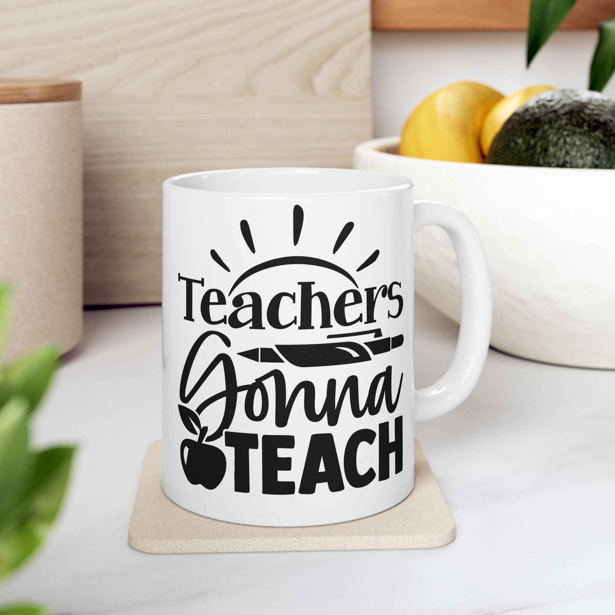 Funny Teacher Coffee Mug – Gift for Teacher – (11oz/15oz) Ceramic Mug - Image 5