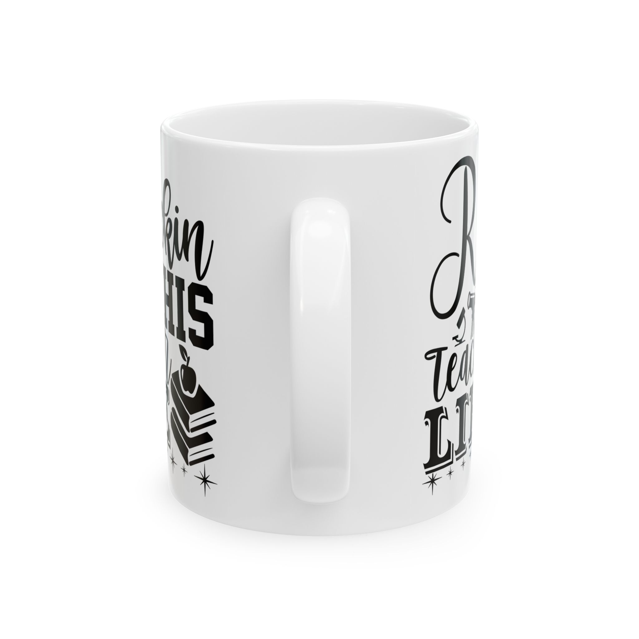Funny Teacher Coffee Mug – Gift for Teacher – (11oz/15oz) Ceramic Mug - Image 4