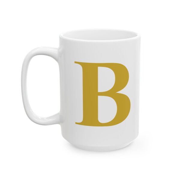 14877399918449023314_2048-1.jpeg Gold Letter B Monogram Mug – Gold Initial Alphabet Coffee Mug – 11oz/15oz Ceramic Mug