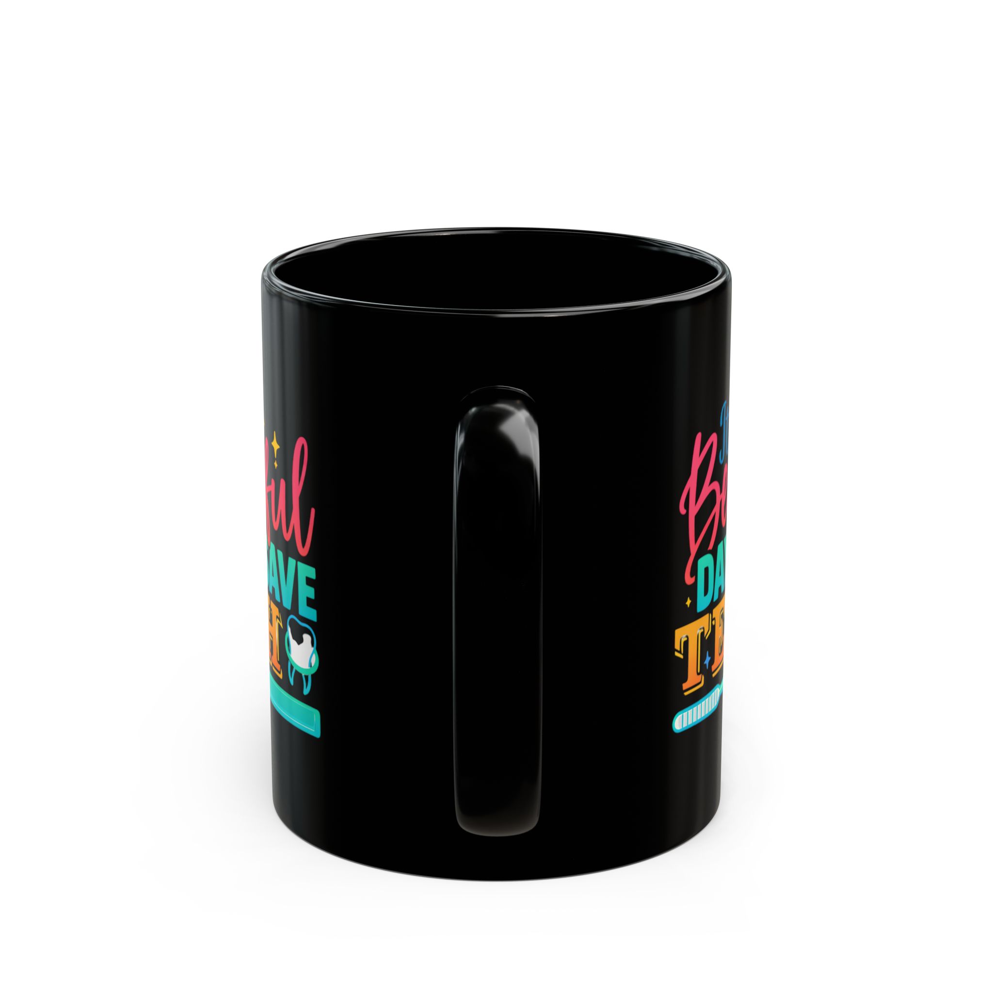 Dental Mug — "It's a Beautiful Day to Save Teeth" Personalized Dentist Coffee Cup - Image 4