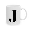 14990657796791635993_2048.jpeg Letter J Monogram Mug – Initial Alphabet Coffee Mug – 11oz/15oz Ceramic Mug