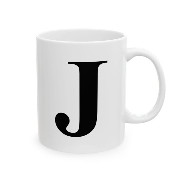 14990657796791635993_2048.jpeg Letter J Monogram Mug – Initial Alphabet Coffee Mug – 11oz/15oz Ceramic Mug
