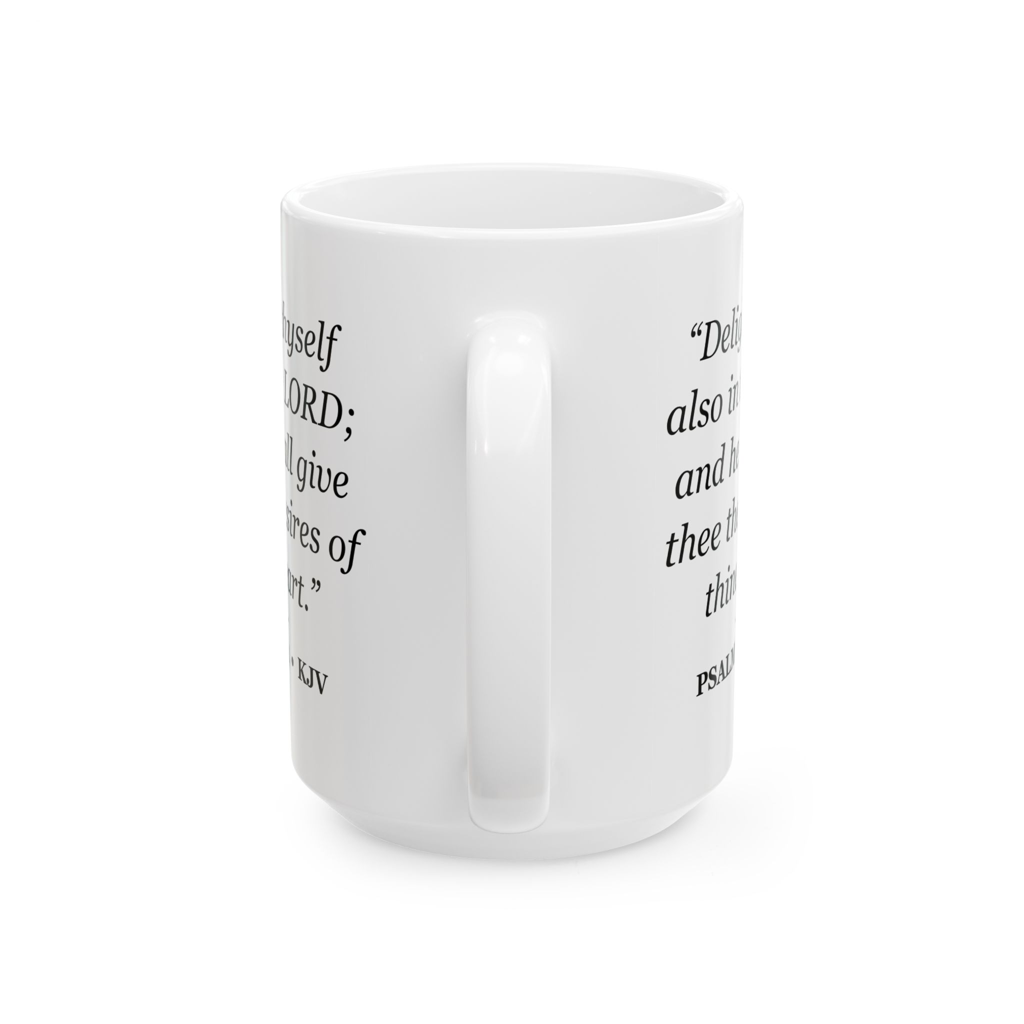 Psalm 37:4 Bible Verse Mug – KJV Scripture Coffee Mug – 11oz/15oz Ceramic Mug - Image 6