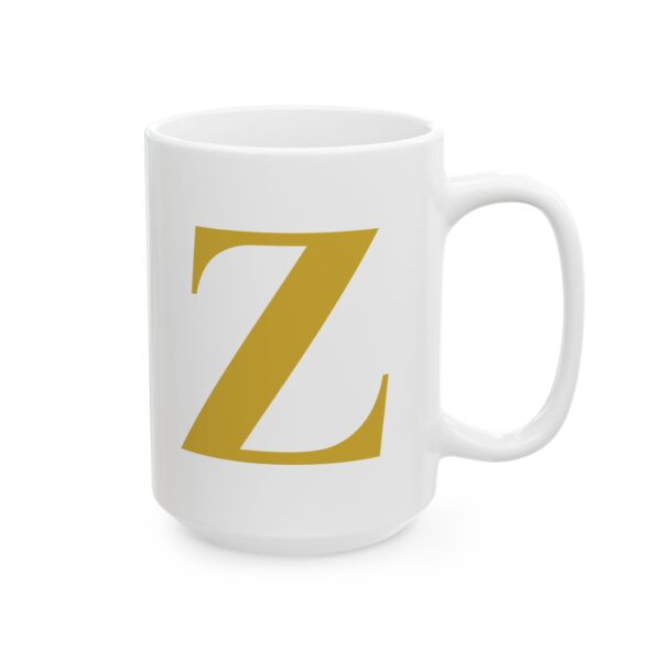 1537330799522536681_2048.jpeg Gold Letter Z Monogram Mug – Gold Initial Alphabet Coffee Mug – 11oz/15oz Ceramic Mug