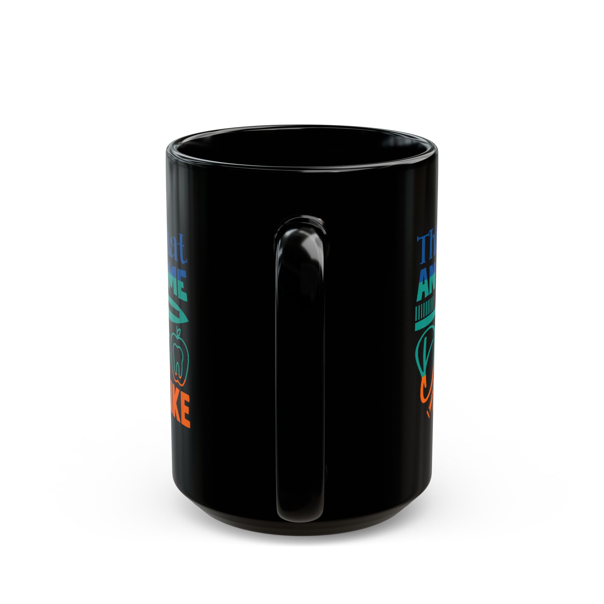 Dentist Mug — "This Is What an Awesome Dentist Looks Like" Black Coffee Cup (11oz/15oz) - Image 9