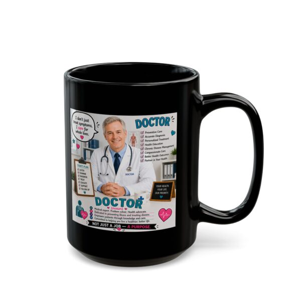 15553145901568876137_2048.jpeg Doctor Noun Not Just a Job a Purpose Mug – Career Gift Coffee Mug – 11oz/15oz Ceramic Mug