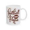 Football Papa Football Mug – Football Fan Coffee Mug – 11oz/15oz Ceramic Mug
