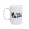 15773704653105403406_2048.jpeg Fueled by Coffee and Dogs Boston Terrier Dog Lover Mug – Dog Mom Dog Dad Coffee Mug – 11oz/15oz Ceramic Mug