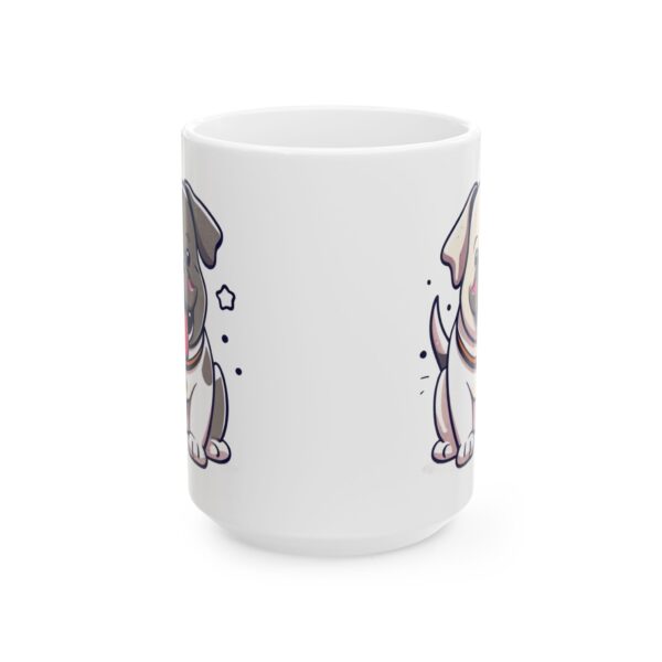 15806860354493956799_2048.jpeg Chubby White Bulldog Puppy Dog Lover Mug – Cute Cartoon Puppy Coffee Mug – 11oz/15oz Ceramic Mug